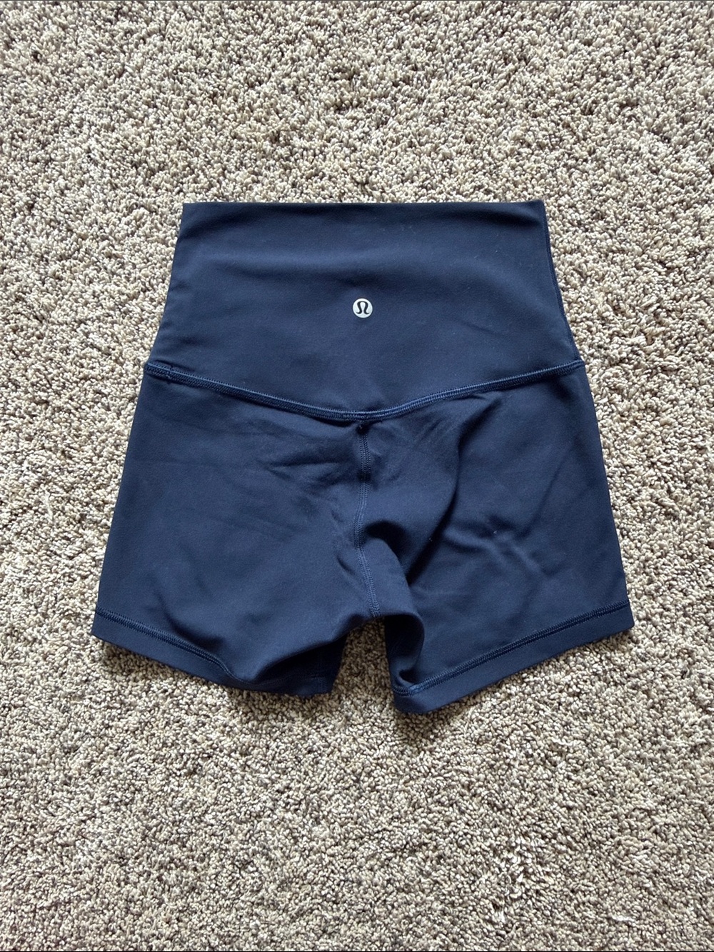 Lululemon High-Rise Align Navy Women's Athletic Shorts